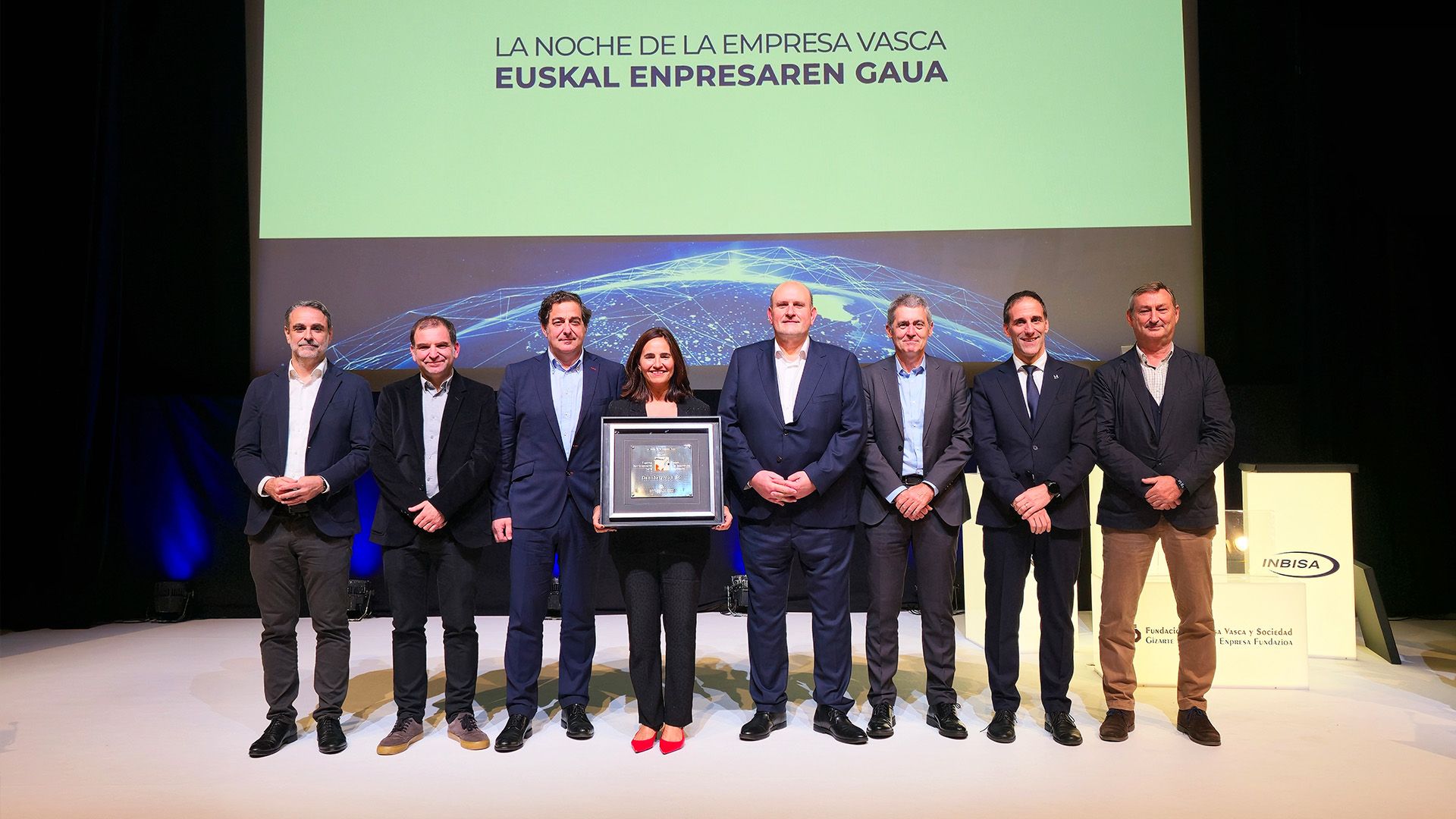 Danobatgroup honoured with the Business Innovation Award for 70 years of technological leadership in the Basque Country  