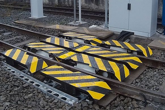 The DANOBAT DWPM wheel-profile measuring device for EUSKOTREN installed in Gernika