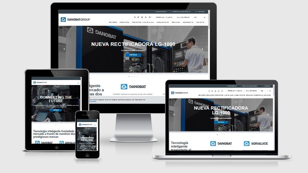 DANOBATGROUP launches a more visual and dynamic website to convey its commitment to technology