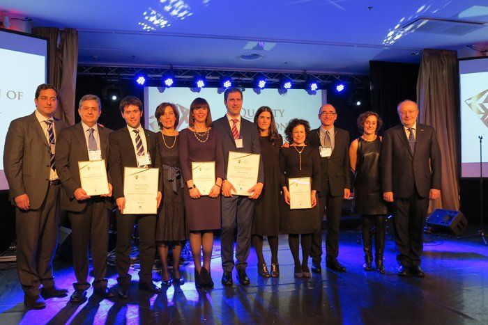 El Sistema DAS de SORALUCE galardonado con el premio "Quality Innovation of the year"