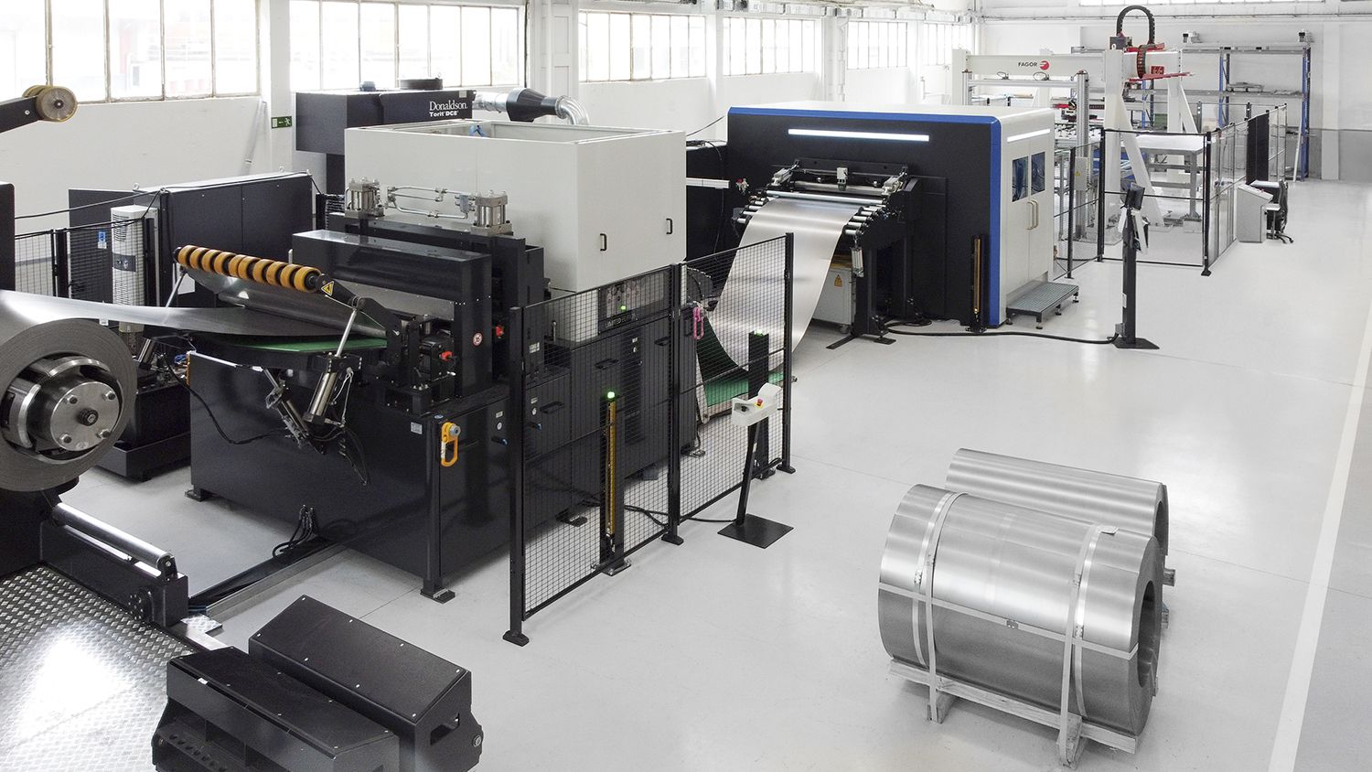 Danobatgroup and Fagor Arrasate develop a sheet metal cutting line with laser blanking technology