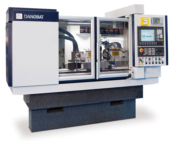 Rectificadora de interiores y exteriores de configuración horizontal DANOBAT