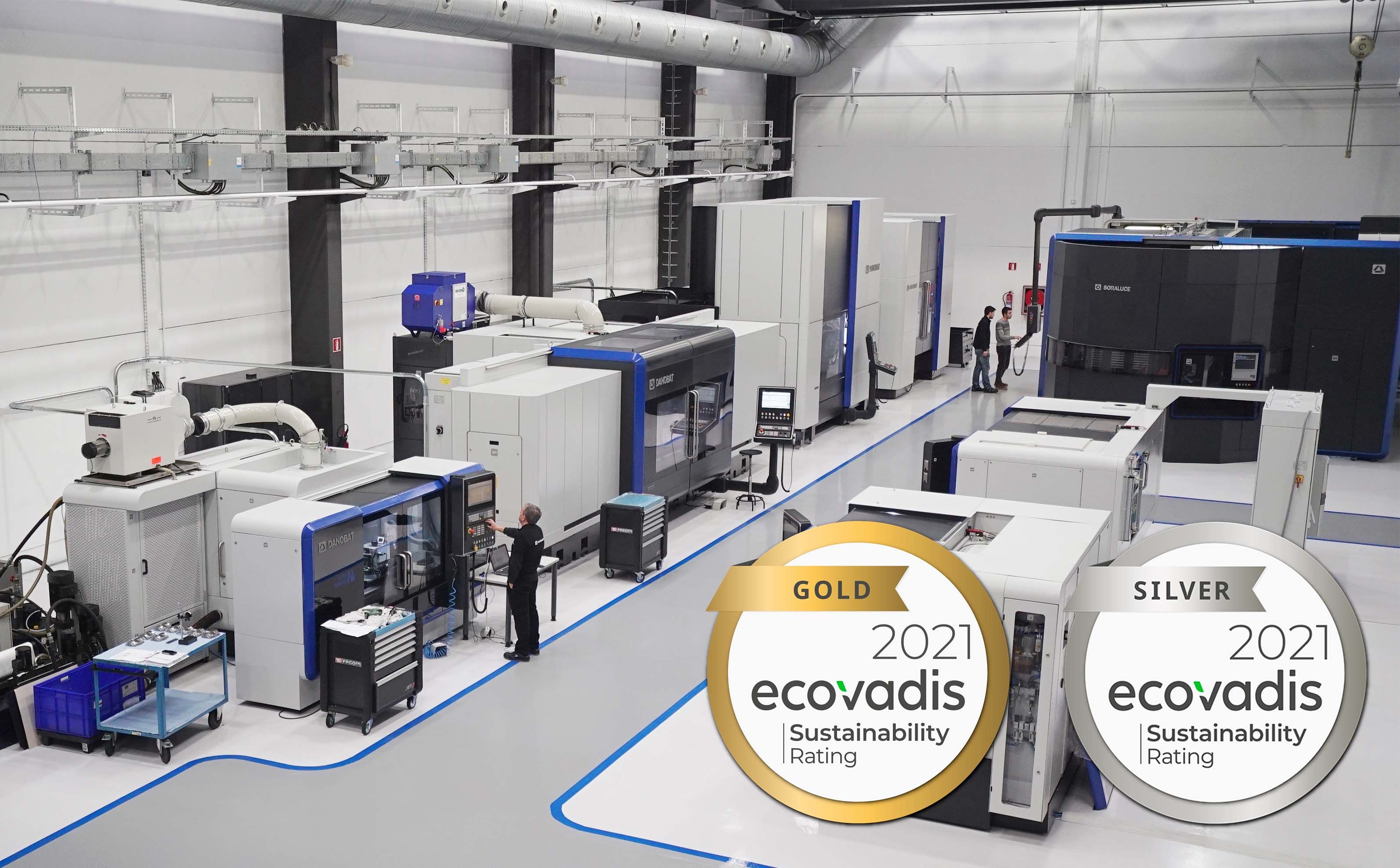 Dos certificados de EcoVadis avalan el compromiso de Danobatgroup con los Objetivos de Desarrollo Sostenible