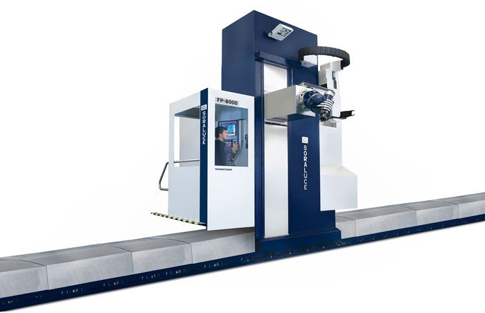 BIEMH 2014: SORALUCE FP-12000 floor type milling-boring centre