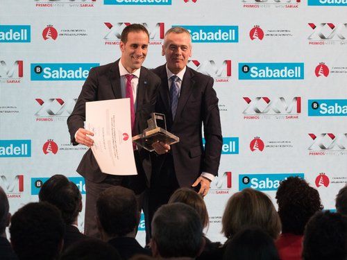 DANOBATGROUP recibe el premio "Empresa de Gipuzkoa" 2018