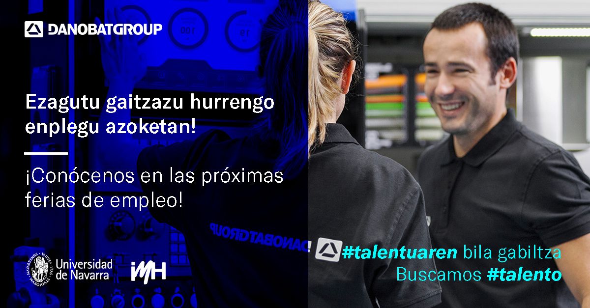 Danobatgroup reafirma su compromiso con el talento con su participación en dos ferias de empleo